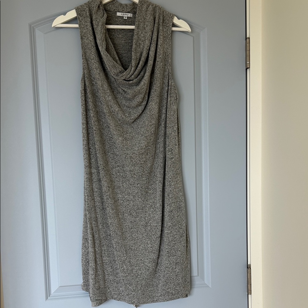 Z Supply Heather Gray Knit Dress